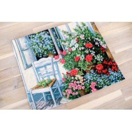 Luca-S - Terrace with flowers