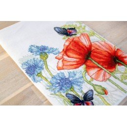 Luca-S - Poppies and butterflies