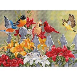 Luca-S - Birds and Lilies