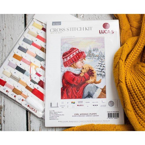 Luca-S - Girl kissing puppy