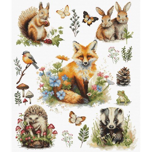 Luca-S - Animales del bosque