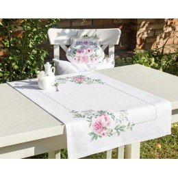 Luca-S - Table topper. Peonies