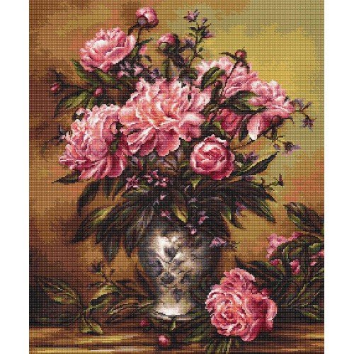 Luca-S - Vase of peonies