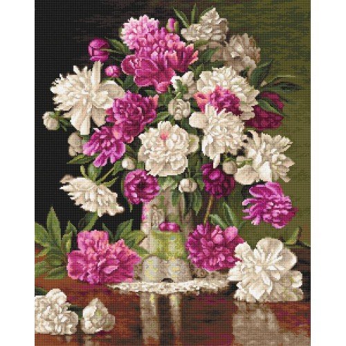 Luca-S - Red and white peonies