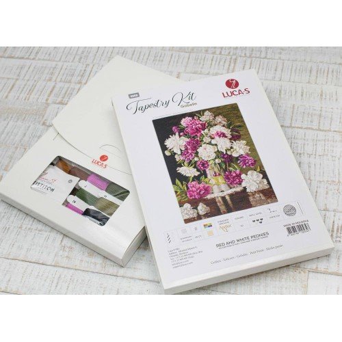 Luca-S - Red and white peonies