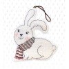 Luca-S - Christmas toy. Hare with a scarf