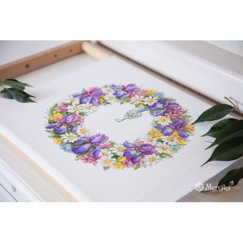 Merejka - Wreath with Irises