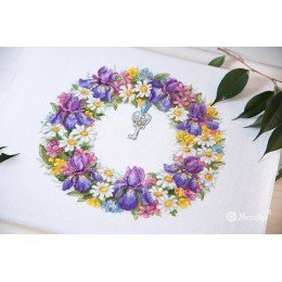 Merejka - Wreath with Irises