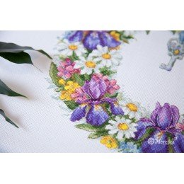 Merejka - Wreath with Irises