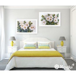 Merejka - Flores blancas