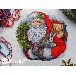 Merejka - Santa with Wreath