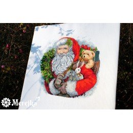 Merejka - Santa with Wreath