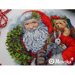 Merejka - Santa with Wreath