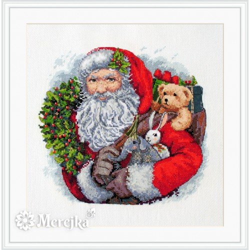 Merejka - Santa with Wreath