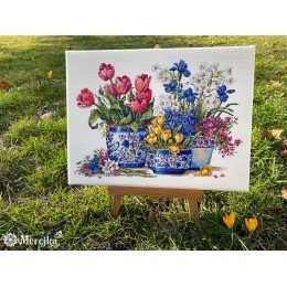 Merejka - Spring Garden in Blue