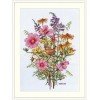 Merejka - September Flowers and Wren