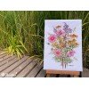 Merejka - September Flowers and Wren