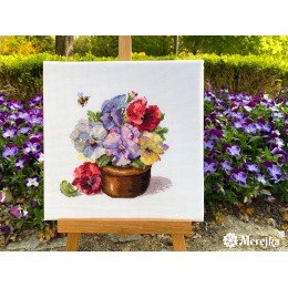 Merejka - Spring Pansies