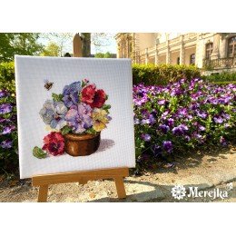 Merejka - Spring Pansies