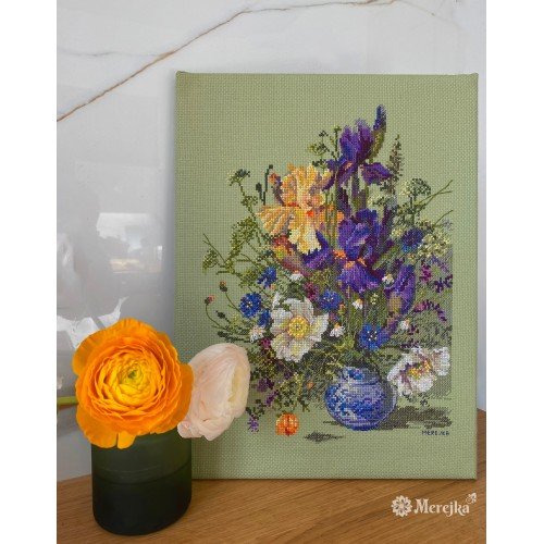 Merejka - Irises and Wildflowers