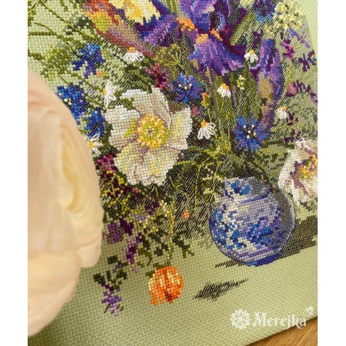 Merejka - Irises and Wildflowers