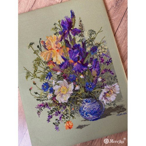 Merejka - Irises and Wildflowers