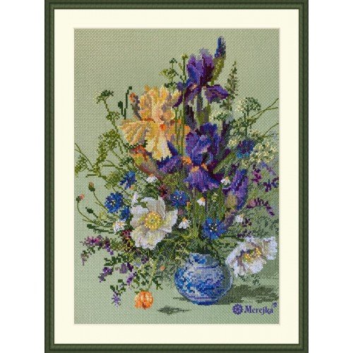 Merejka - Irises and Wildflowers
