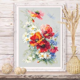 Magic Needle - Poppies and Daisies