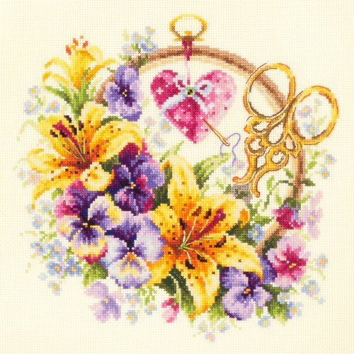 Magic Needle - Lilies for Needlewoman