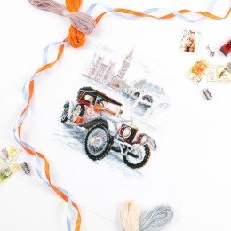 Magic Needle - Retro Style. Britain