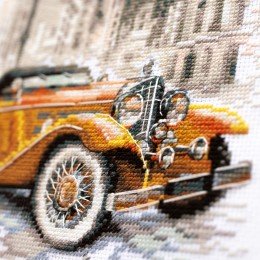 Magic Needle - Retro Style. New York