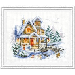 Magic Needle - Winter Cottage