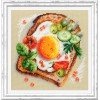 Magic Needle - Tostada de huevos fritos