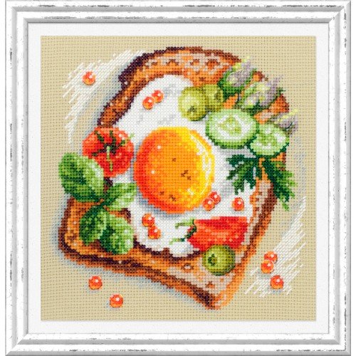 Magic Needle - Tostada de huevos fritos