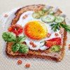 Magic Needle - Tostada de huevos fritos