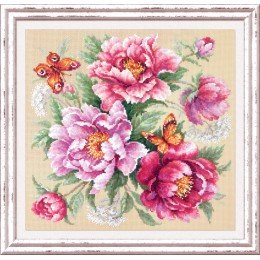 Magic Needle - Flower Magic. Peonies