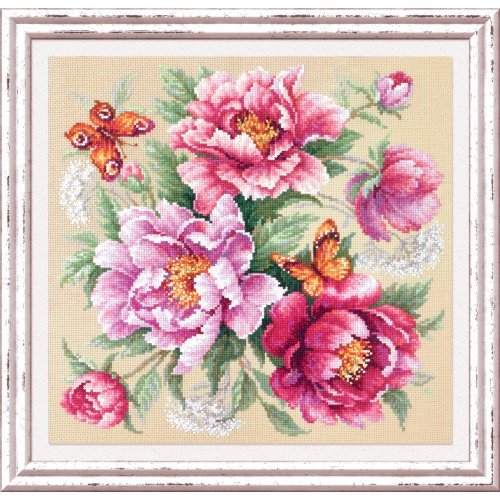 Magic Needle - Magia floral. Peonías