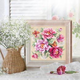 Magic Needle - Flower Magic. Peonies