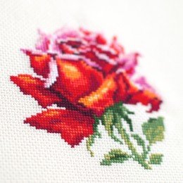 Magic Needle - Red Rose