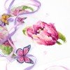 Magic Needle - Tulipán rosa