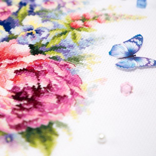 Magic Needle - Ramo con Peonias