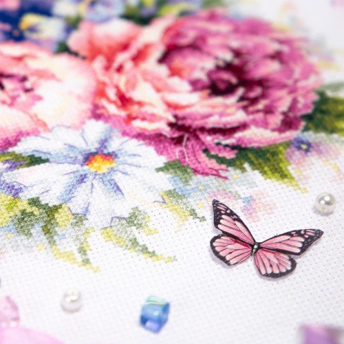 Magic Needle - Ramo con Peonias