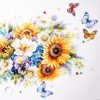 Magic Needle - Ramo con Girasoles