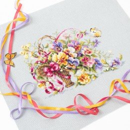 Magic Needle - Pansy Bouqet