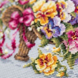 Magic Needle - Pansy Bouqet