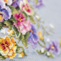 Magic Needle - Pansy Bouqet