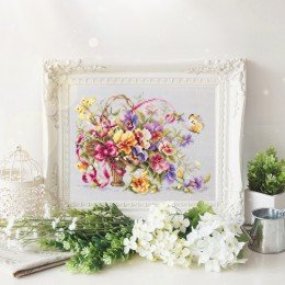 Magic Needle - Pansy Bouqet