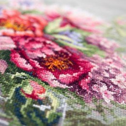 Magic Needle - Peonies and Hydrangeas