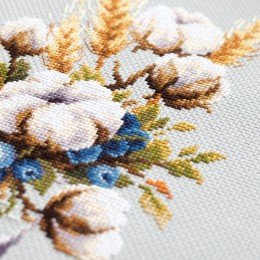 Magic Needle - Blooming Cotton and Blueberry