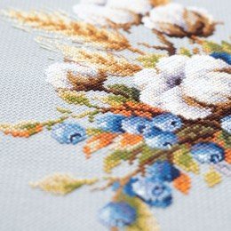 Magic Needle - Blooming Cotton and Blueberry